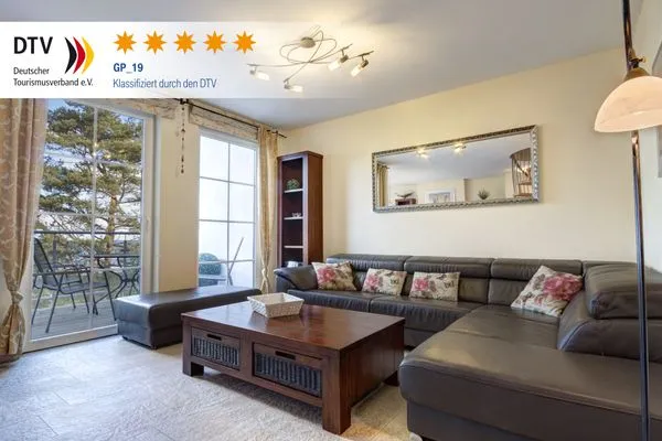 Wohnzimmer  Ostseeresidenz Gorki Park, Whg. 19