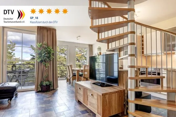 Wohnzimmer  Ostseeresidenz Gorki Park, Whg. 18