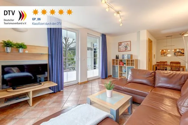 Wohnzimmer  Ostseeresidenz Gorki Park, Whg. 06