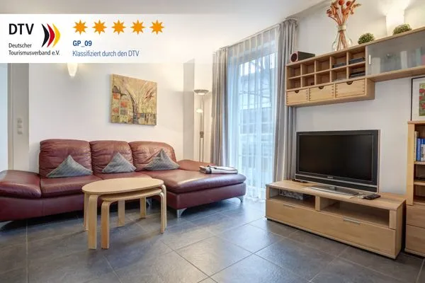 Wohnzimmer  Ostseeresidenz Gorki Park, Whg. 09