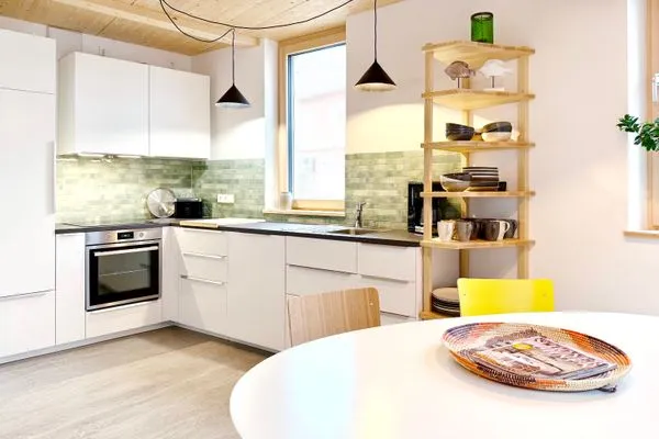  Ferienwohnung Halbinsel52 Wasserburg - Küche