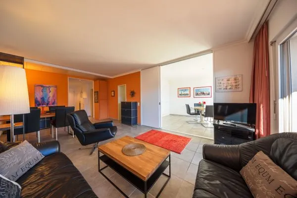 Wohnzimmer  Ferienwohnung D32