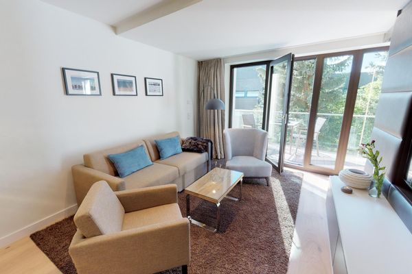 Luxus, Haustierfreundlich & Strandnah - Ferienapartment mit Balkon & Sauna in Timmendorfer Strand