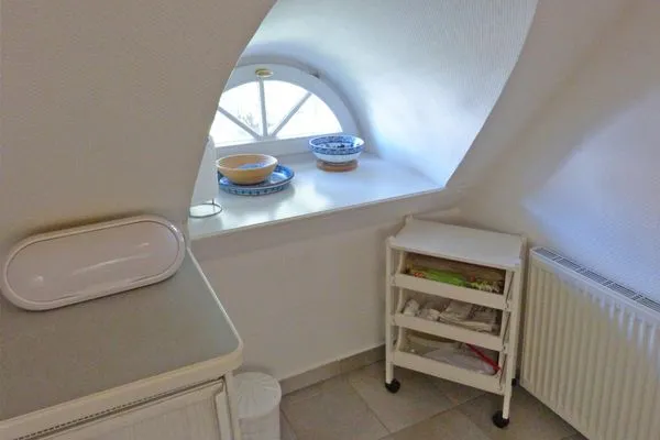 Küche in der Ferienwohnung Sillo´s Hüs 3 in Nebel auf Amrum  *Sillo´s Hüs 3*