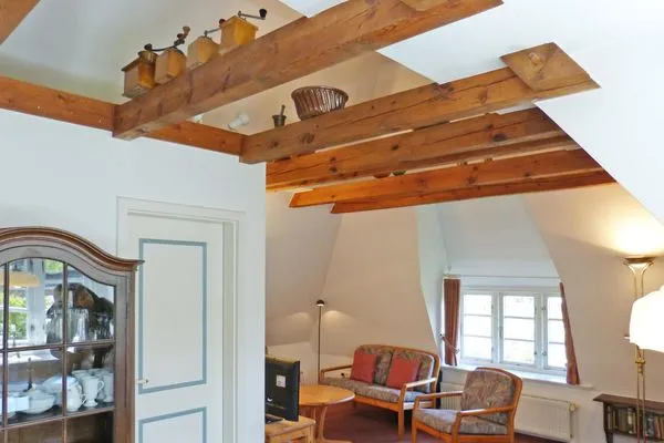 Wohnstube mit in der Ferienwohnung Sillo´s Hüs 3 in Nebel auf Amrum  *Sillo´s Hüs 3*