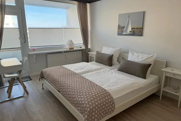Schlafzimmer Ferienwohnung im Haus Strandstr.22 Strandnah Nordstern - App.72