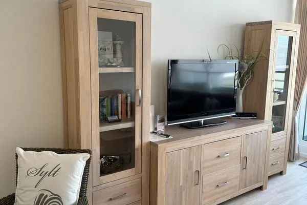 Wohnzimmer Ferienwohnung im Haus Strandstr.22 Strandnah Nordstern - App.72