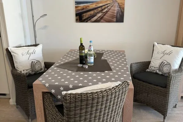 Wohnzimmer Ferienwohnung im Haus Strandstr.22 Strandnah Nordstern - App.72