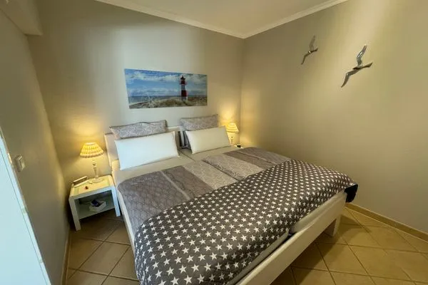 Schlafzimmer Ferienwohnung im Haus Strandstr.22 Strandläufer- App. 51