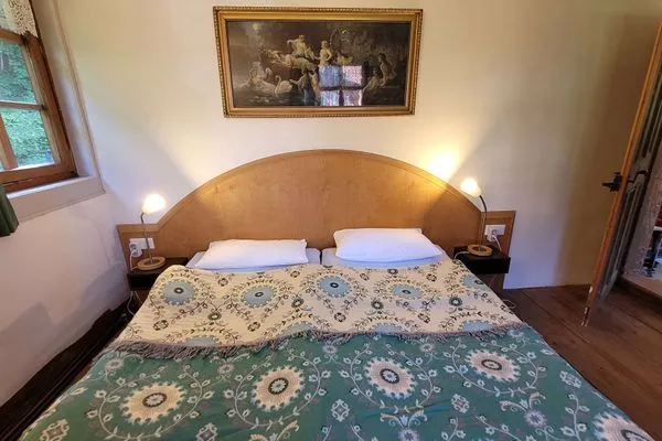 Charmantes Schlafzimmer  Ferienwohnung Teichblick