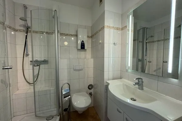 Badezimmer Ferienwohnung im Haus Nordland Whg.103