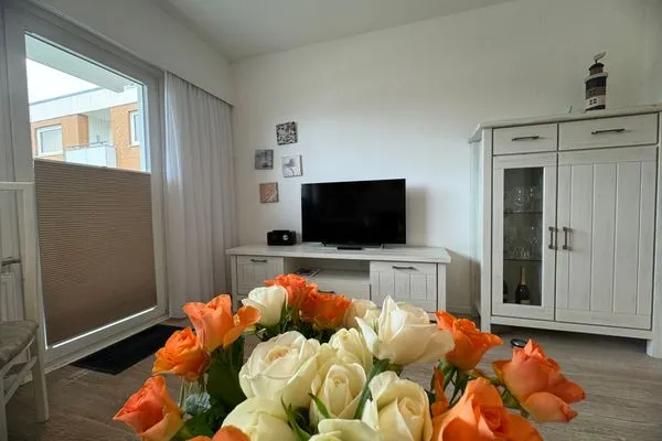 Wohnzimmer Ferienwohnung im Haus Nordland App 41