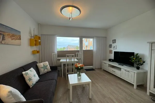 Wohnzimmer Ferienwohnung im Haus Nordland App 41