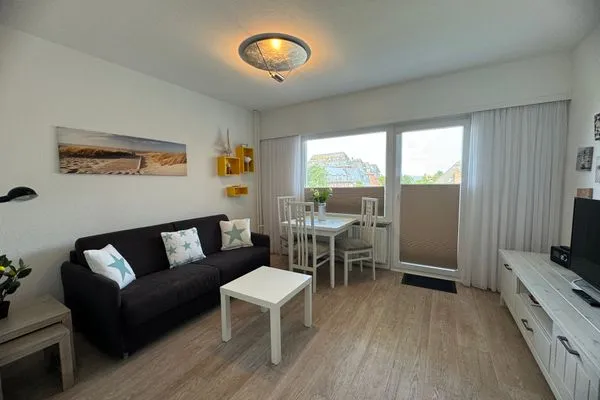 Wohnzimmer Ferienwohnung im Haus Nordland App 41