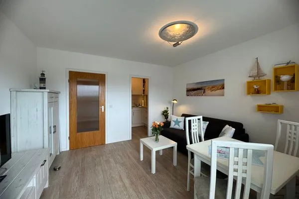 Wohnzimmer Ferienwohnung im Haus Nordland App 41
