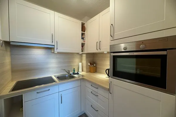 Küche / Küchenzeile Ferienwohnung im Haus Nordland App 41