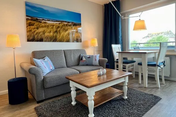 Wohnzimmer Ferienwohnung im Haus Nordland App 43
