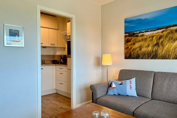 Wohnzimmer Ferienwohnung im Haus Nordland App 43