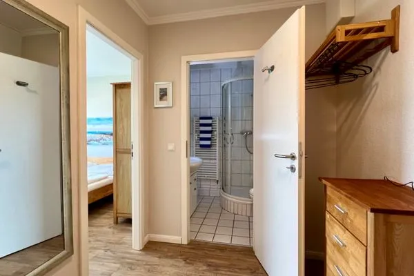 Flur Ferienwohnung im Haus Nordland App 43