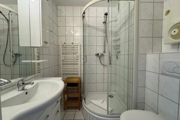 Badezimmer Ferienwohnung im Haus Nordland App 43