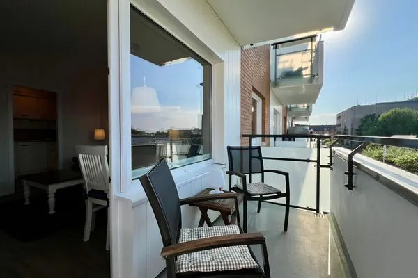 Balkon Ferienwohnung im Haus Nordland App 43
