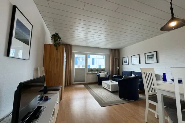 Wohnzimmer Ferienwohnung im Haus Nordland App 82