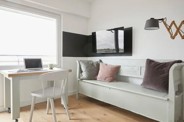 Wohnzimmer Ferienwohnung im Haus Nordland App 105