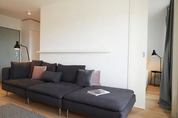 Wohnzimmer Ferienwohnung im Haus Nordland App 105