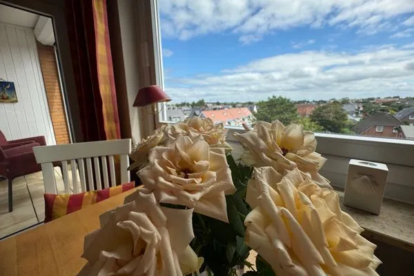 Wohnzimmer Ferienwohnung im Haus Nordland App 88