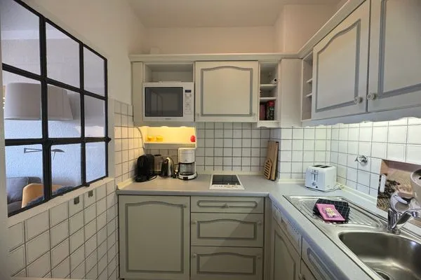 Küche / Küchenzeile Ferienwohnung im Haus Nordland App 88