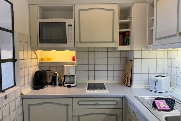 Küche / Küchenzeile Ferienwohnung im Haus Nordland App 88