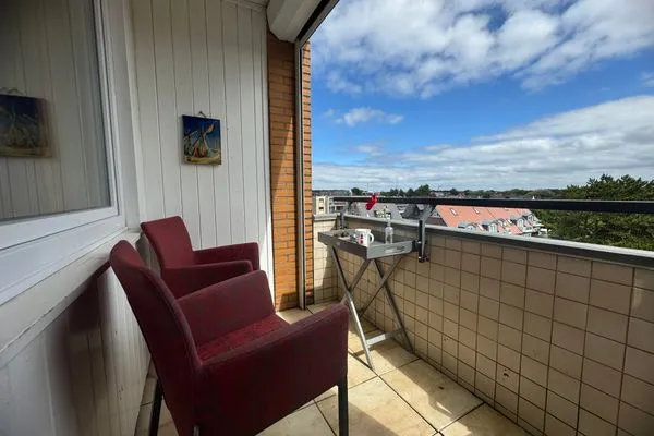 Balkon Ferienwohnung im Haus Nordland App 88