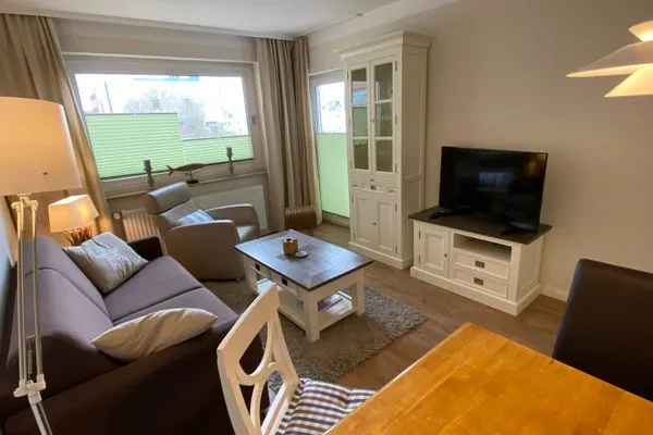 Wohnzimmer Ferienwohnung im Haus Nordland App39