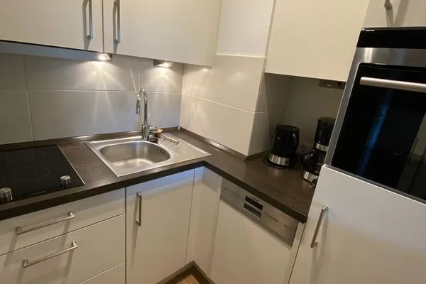 Küche / Küchenzeile Ferienwohnung im Haus Nordland App39