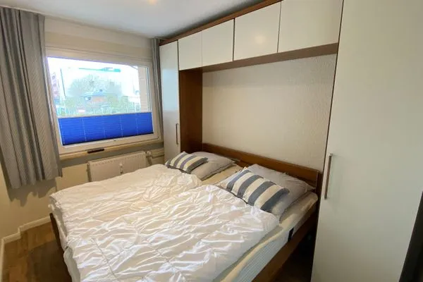 Schlafzimmer Ferienwohnung im Haus Nordland App39