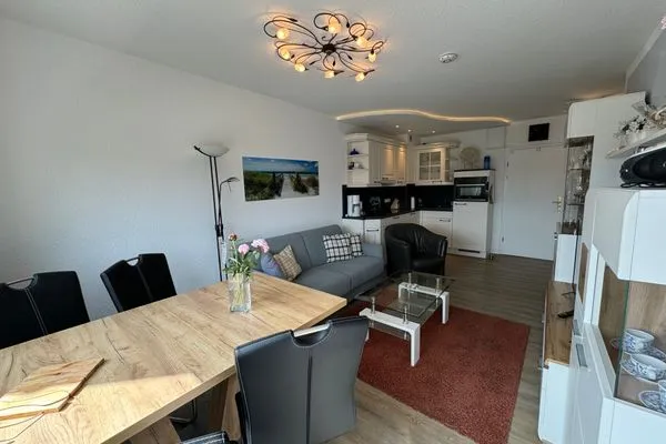 Wohnzimmer Ferienwohnung im Haus Nordland App 30