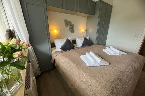 Schlafzimmer Ferienwohnung im Haus Nordland App 35(Hund)