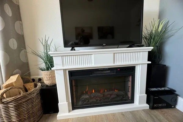 Wohnzimmer Ferienwohnung im Haus Nordland App 35(Hund)