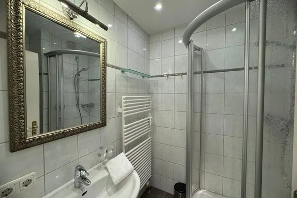 Badezimmer Ferienwohnung im Haus Nordland App 35(Hund)