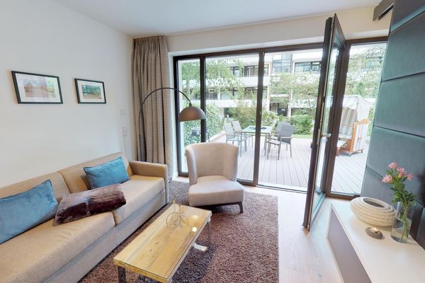 Luxusapartment mit Terrasse, Sauna & Meeresluft