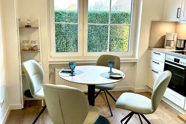 Küche / Küchenzeile Haus Dünenrose Ferienwohnung Seehund