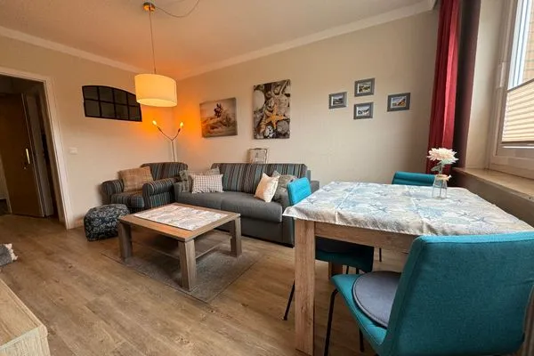 Wohnzimmer Ferienwohnung im Haus Nordland App 36