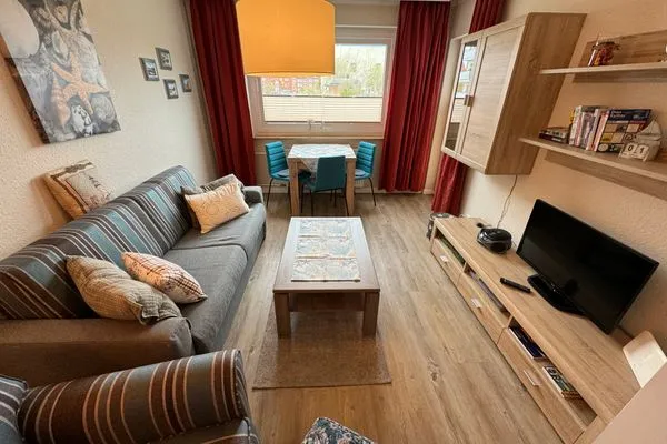 Wohnzimmer Ferienwohnung im Haus Nordland App 36