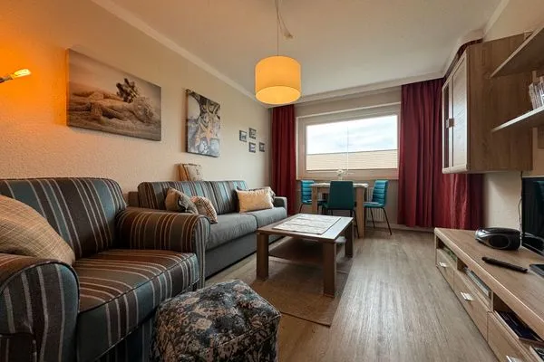 Wohnzimmer Ferienwohnung im Haus Nordland App 36