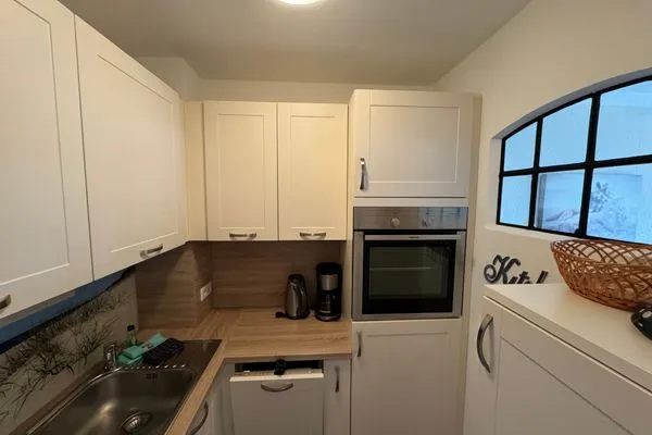 Küche / Küchenzeile Ferienwohnung im Haus Nordland App 36