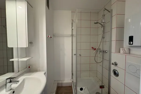 Badezimmer Ferienwohnung im Haus Nordland App 36