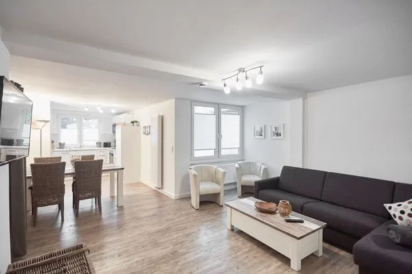 Wohnzimmer  Borkumer Hof - Ferienwohnung 7 - Haus Elisa