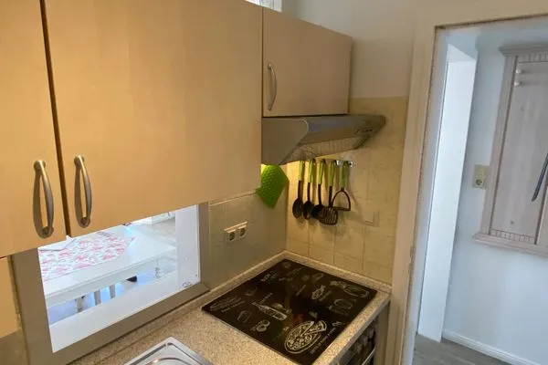 Küche / Küchenzeile  Ferienwohnung Strandblick