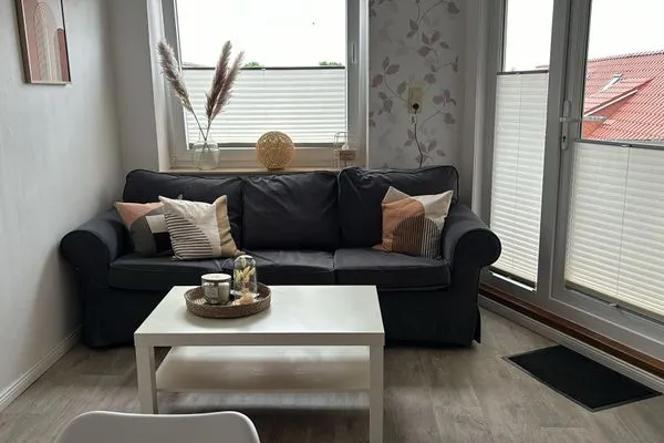 Wohnzimmer  Ferienwohnung Strandblick