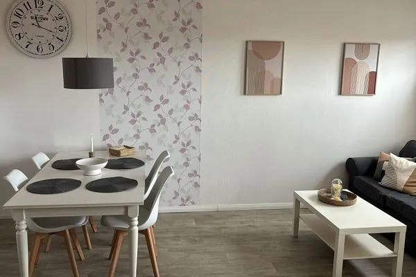 Wohnzimmer  Ferienwohnung Strandblick